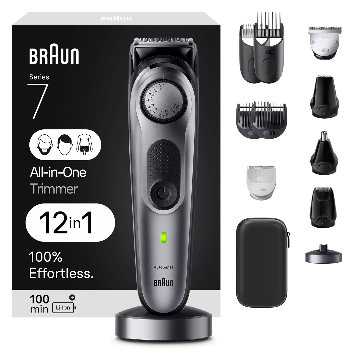 Series 7 7440 All-in-One Trimmer 12-in-1 Style Kit