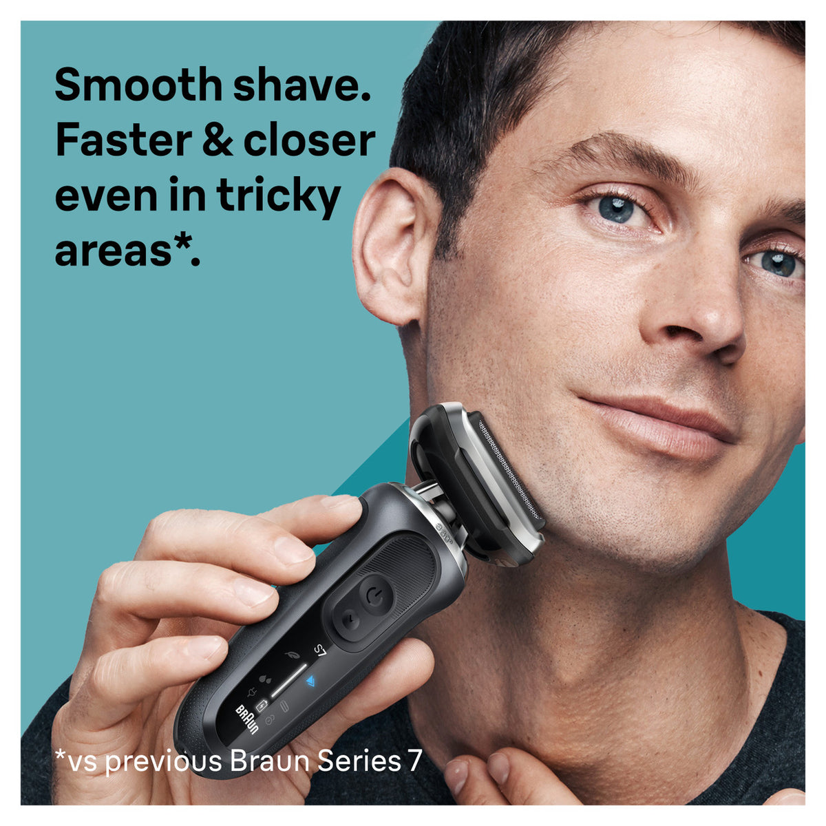 Series 7 7185cc Electric Shaver for Men with SmartCare Center