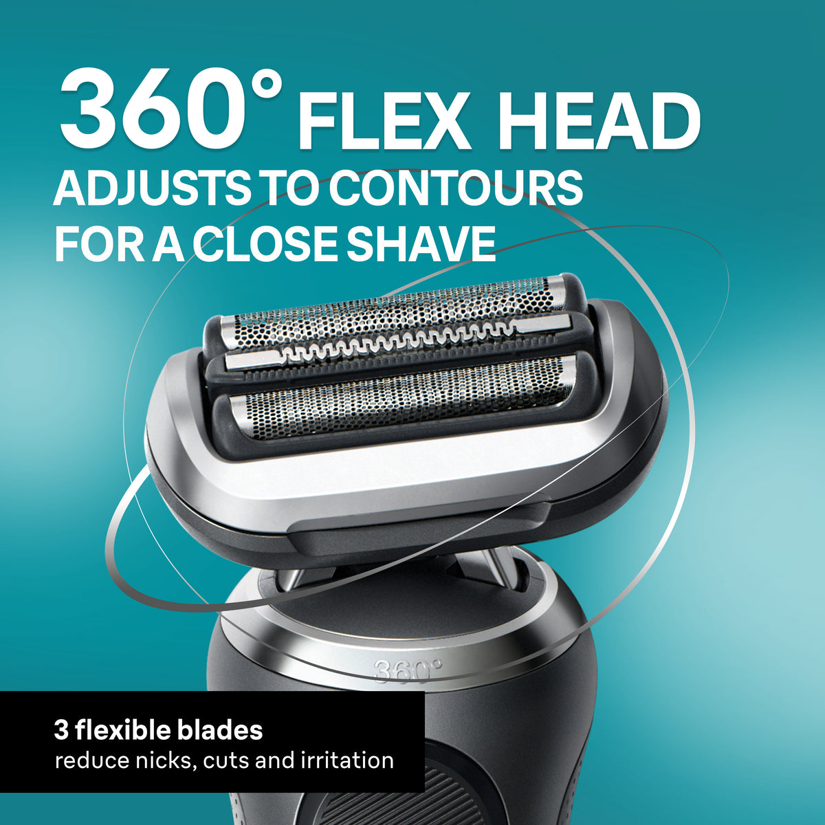 Series 7 7085cc Black Electric Shaver with Stubble Trimmer
