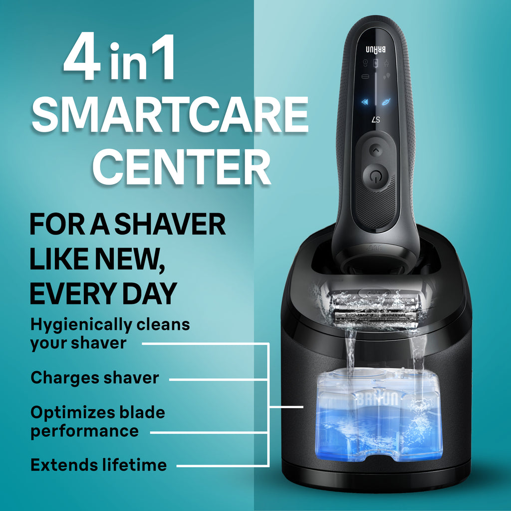 Series 7 7085cc Black Electric Shaver with Stubble Trimmer
