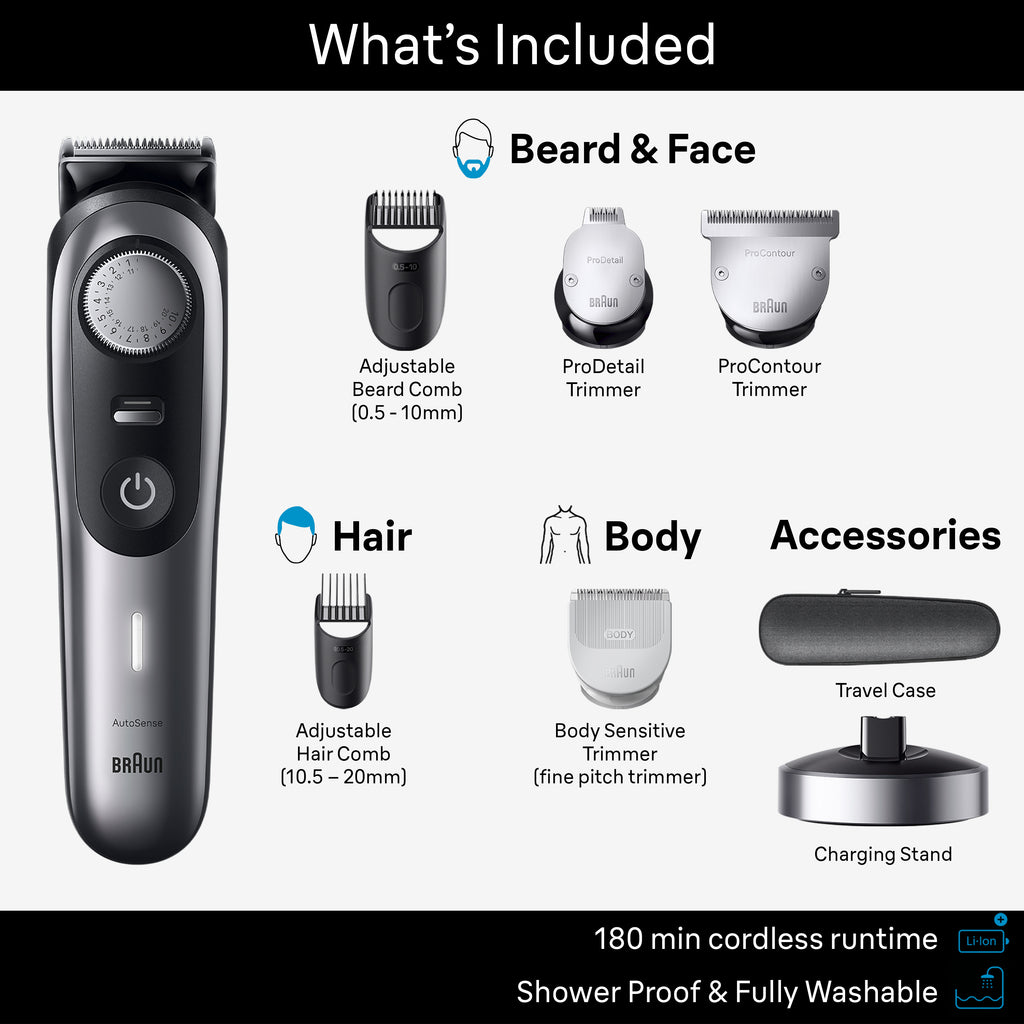Series 9 9430 All-in-One Trimmer 8-in-1 Grooming Kit