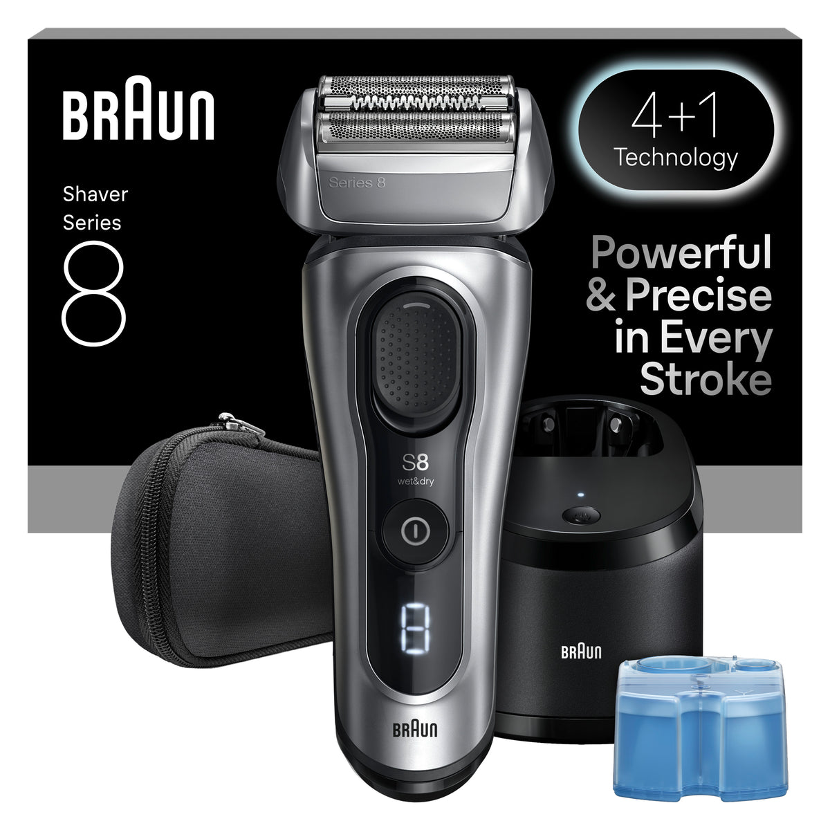 Series 8 8567cc Electric Shaver with 5-in-1 SmartCare Center