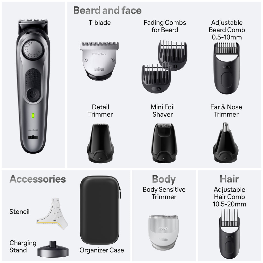 Series 7 7440 All-in-One Trimmer 12-in-1 Style Kit