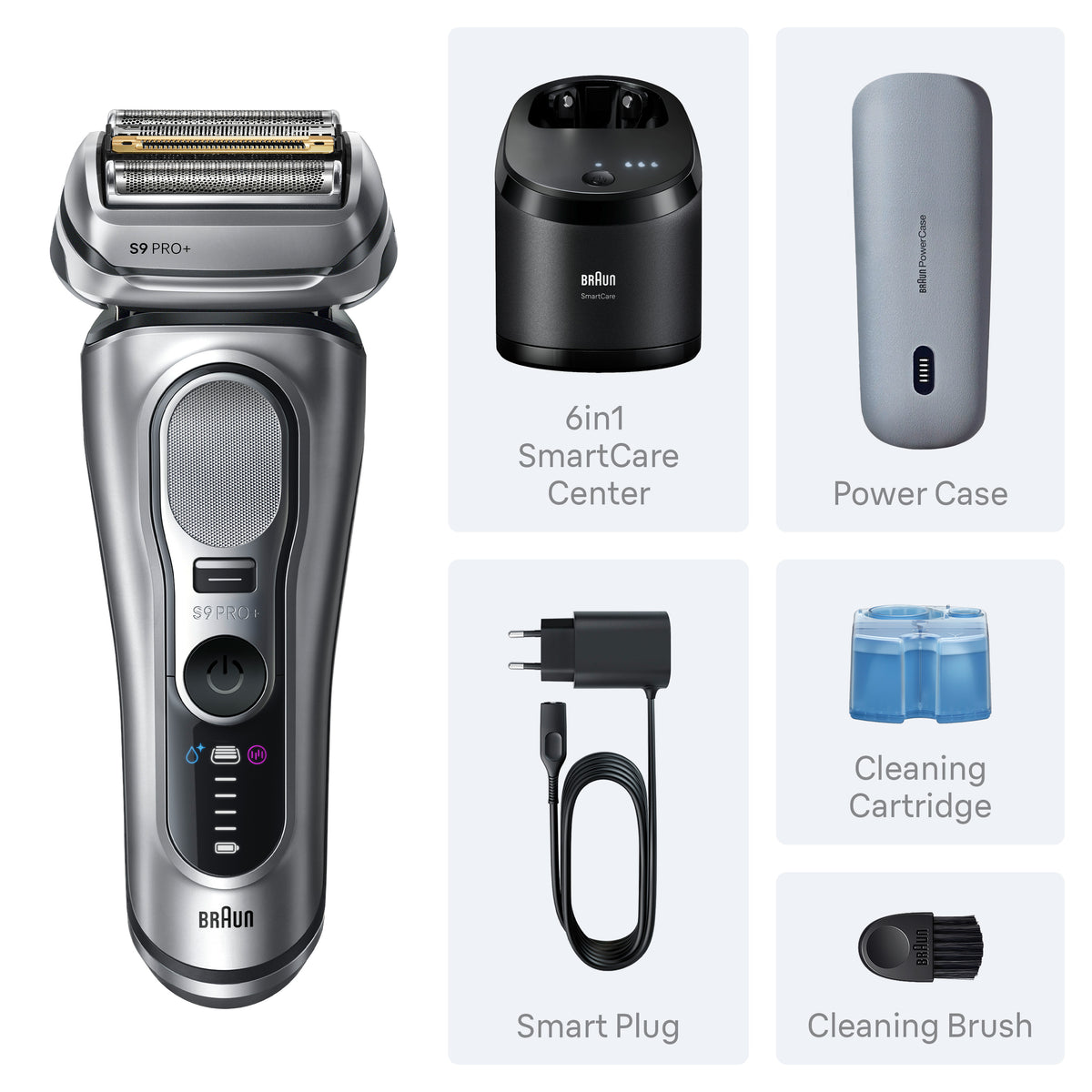 Series 9 Pro Plus 9677cc Shaver with PowerCase