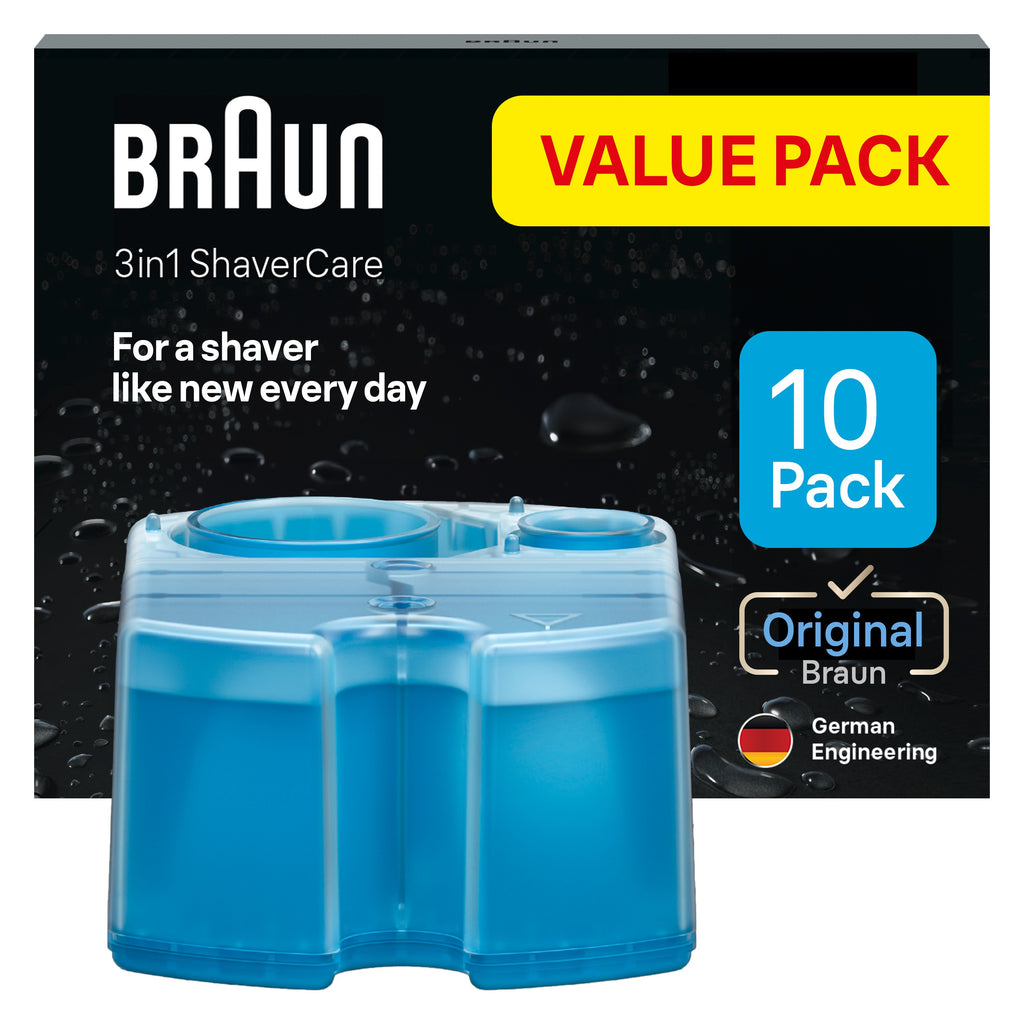 Clean & Renew Refill Cartridges – 10 Pack, Optimal Shaver Hygiene