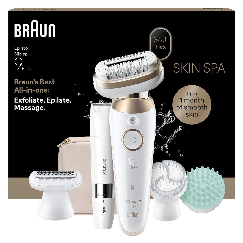 Silk-epil 9 Flex SkinSpa 9-481 3D Wet & Dry Epilator