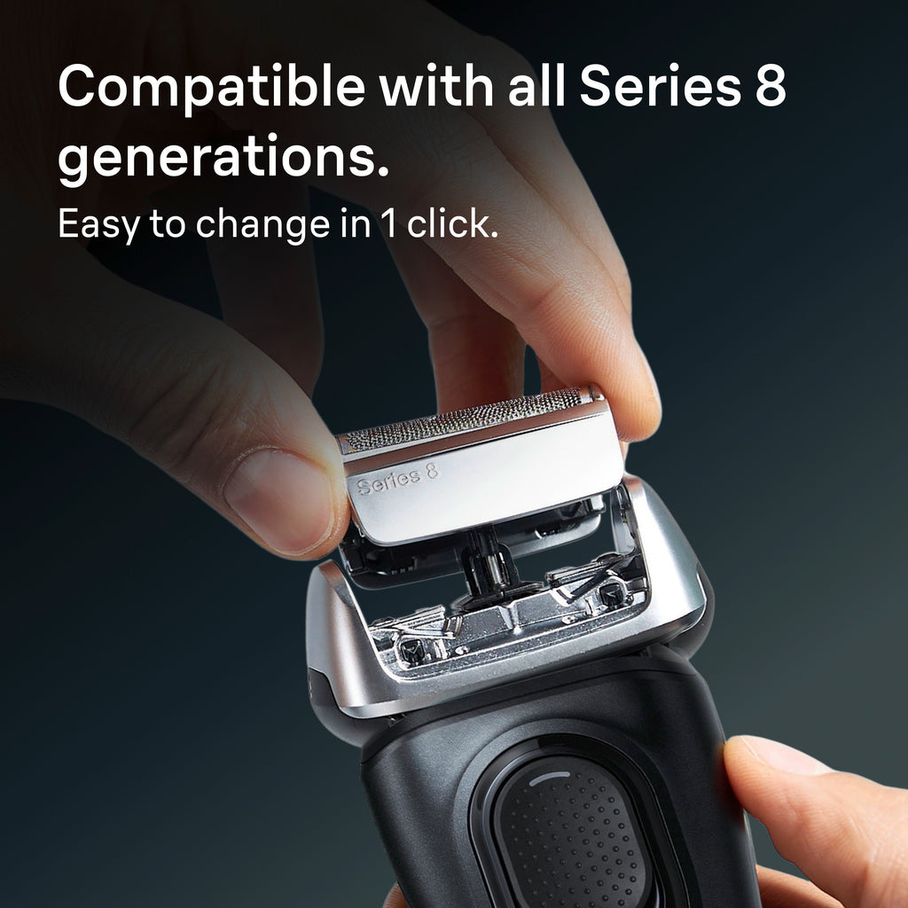 Series 8 83m Silver Shaver Head Replacement
